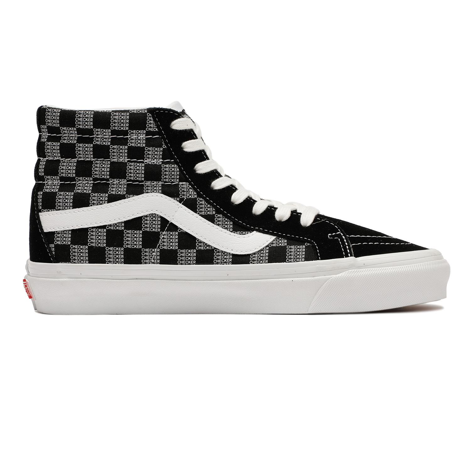 vans de cuadros con plataforma