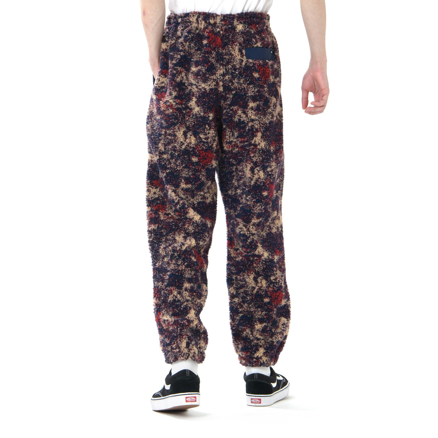 【VANSｱﾊﾟﾚﾙ】M BLOCKED RELAXED FLEECE PANT