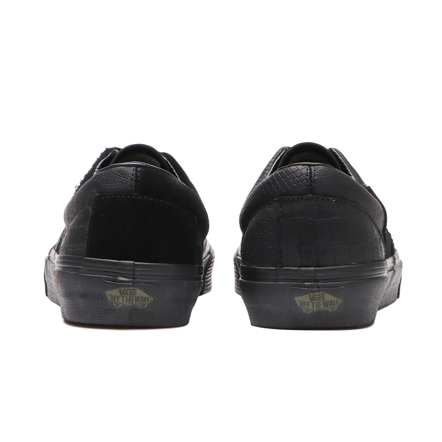 Vans era black clearance sole