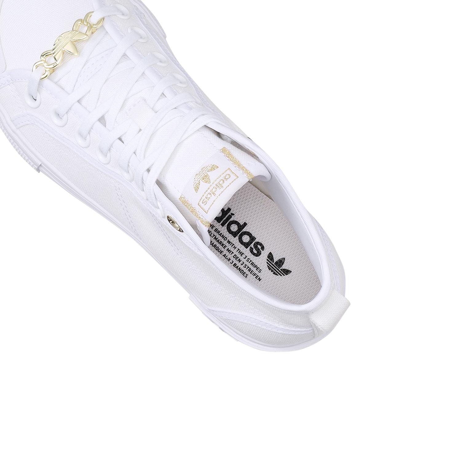 Adidas superstar metallic gold white honey sale