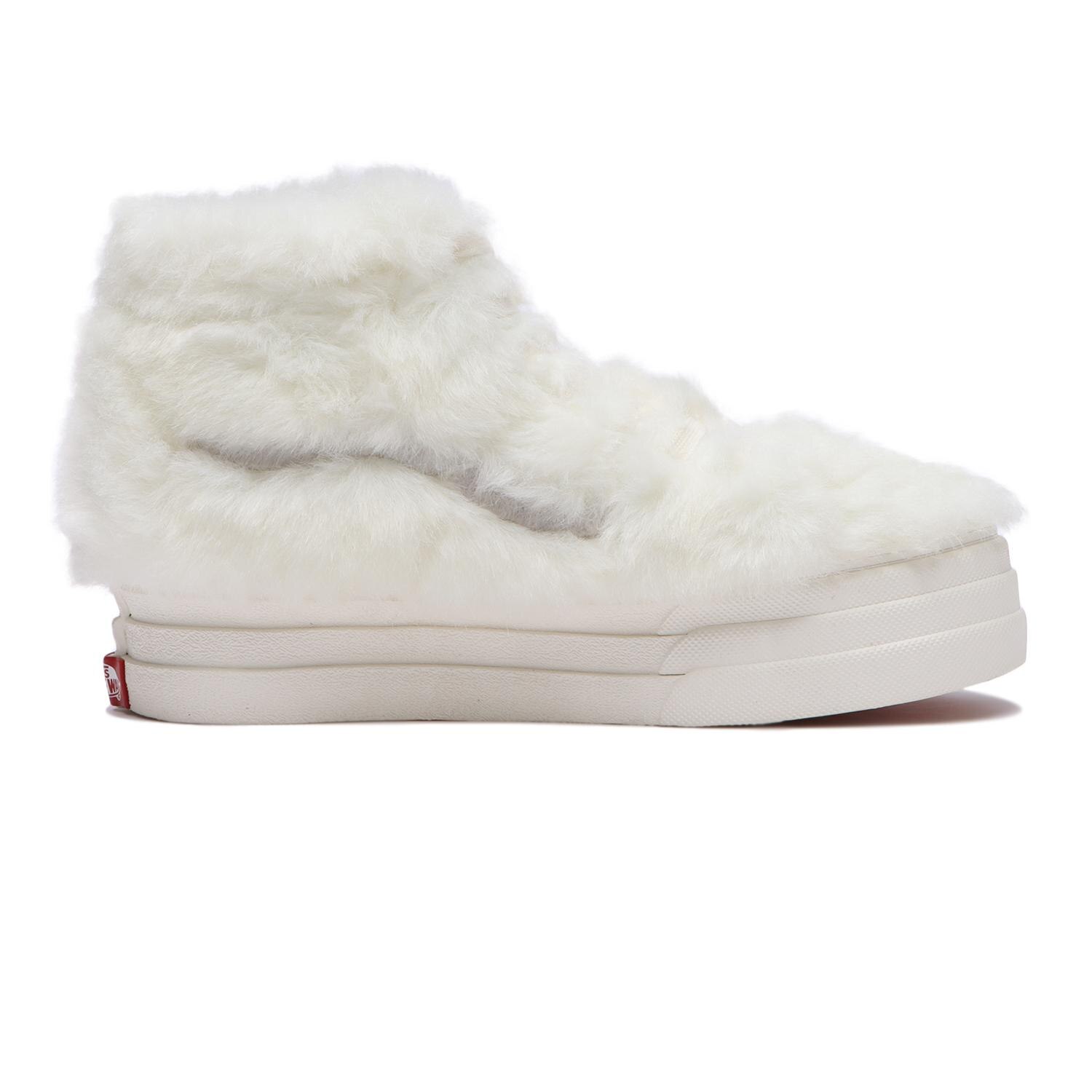 Fluffy high shop top vans