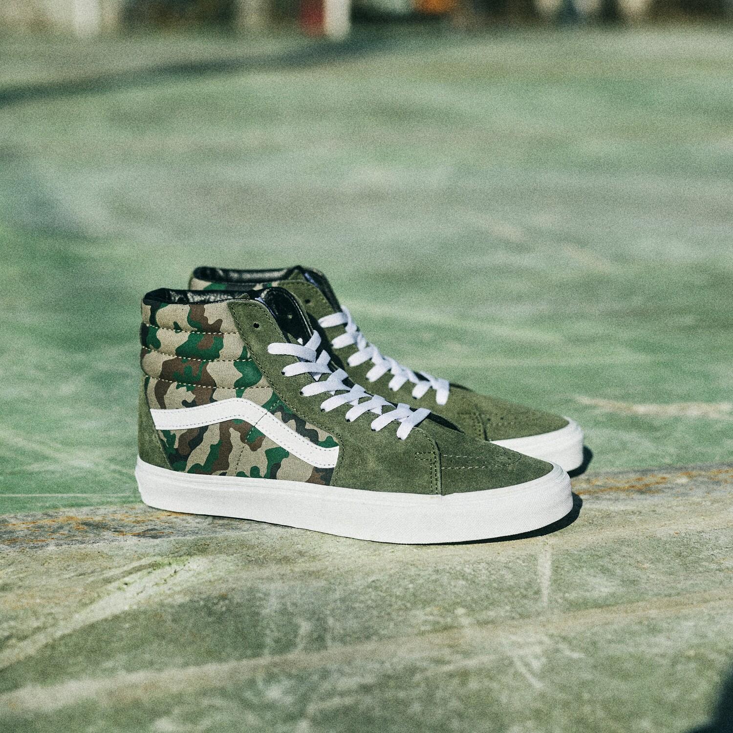 BAPE X VANS 】ABC CAMO SK8-HI 27.5cm - スニーカー