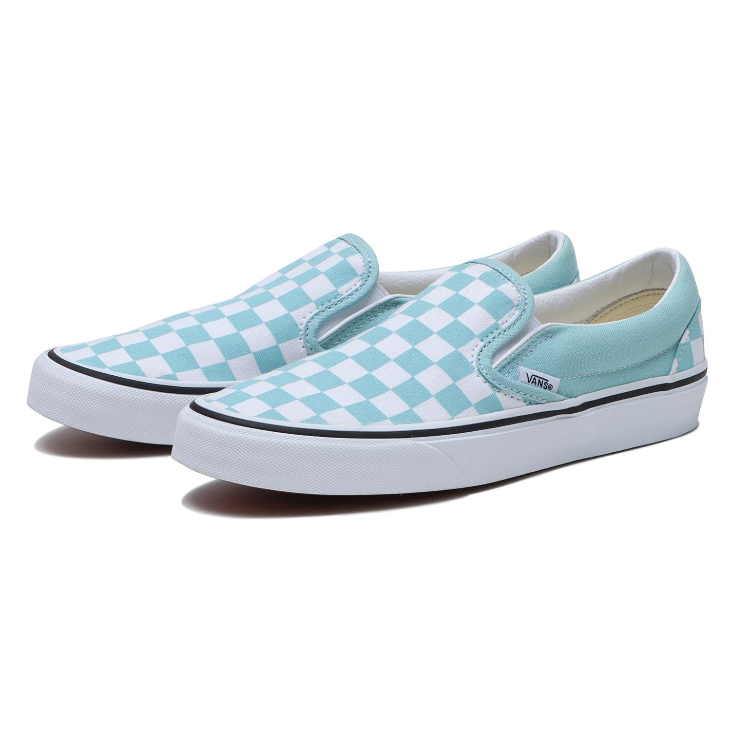 Vans classic slip on hotsell aqua haze