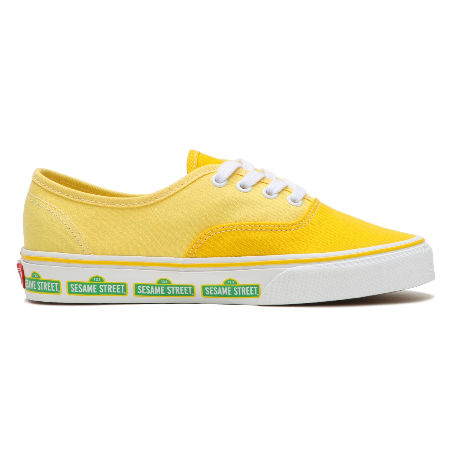 Authentic top yellow vans