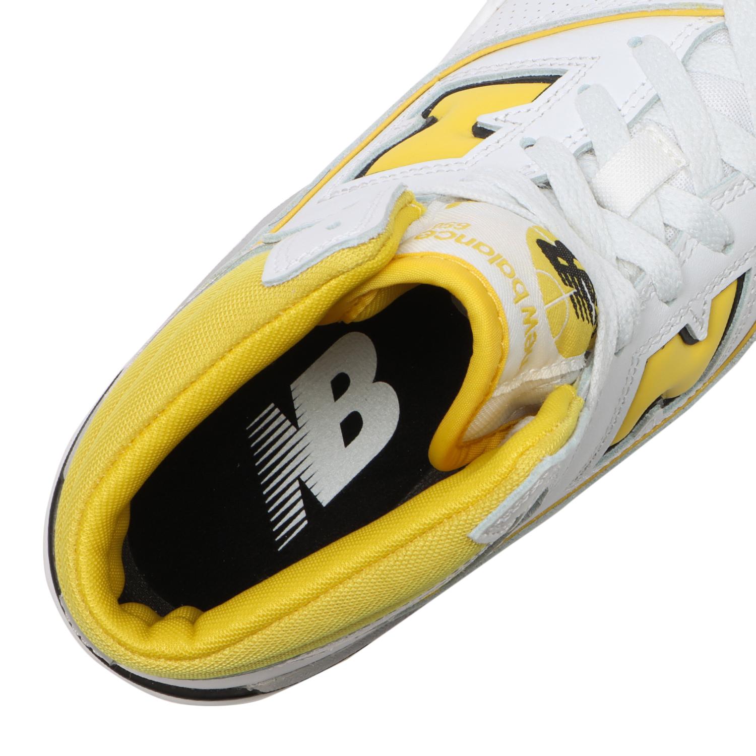 新品 NEW BALANCE BB650RCG ホワイト イエロー 27.0cm-