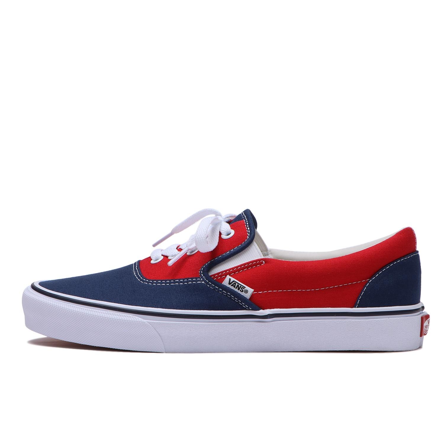 Vans era deals navy red