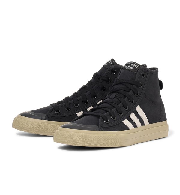 adidas nizza hi black