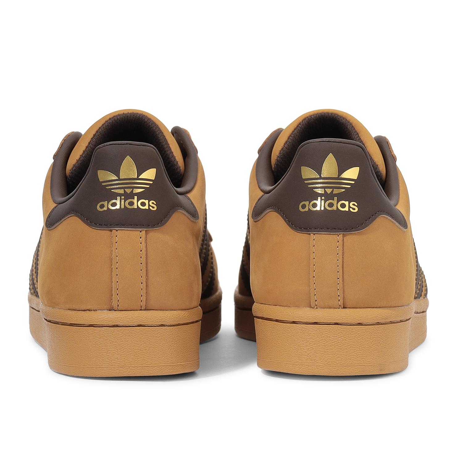 Adidas superstar shoes outlet brown