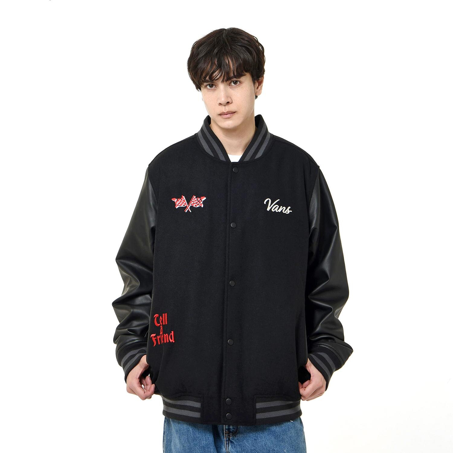 VANSｱﾊﾟﾚﾙ】M STEVENS VARSITY JACKET|ABC-MART(エービーシー・マート