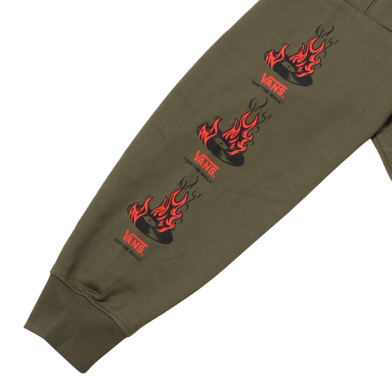 Vans hotsell fire hoodie