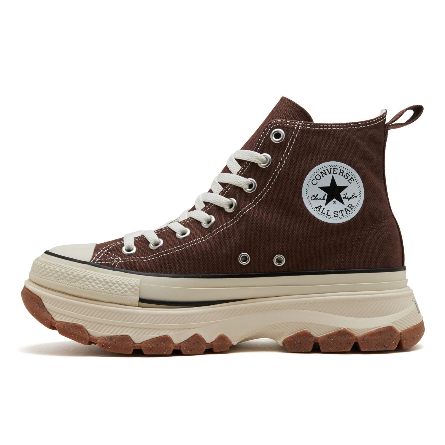 【コンバース】【CONVERSE】AS TREKWAVE Z HI ブラウン 25.5cm