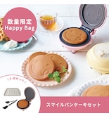 【Happy Bag】レコルト　ホットケーキメーカーセット　(3点セット） RSM-2(PK)FB