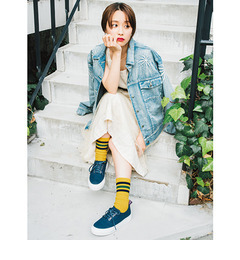 【タビオ/Tabio】 3本ラインリブソックス [3000円(税込)以上で送料無料]