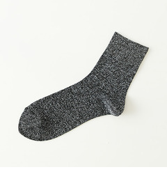 【タビオ/Tabio】 ラメゴム長ショートソックス [3000円(税込)以上で送料無料]