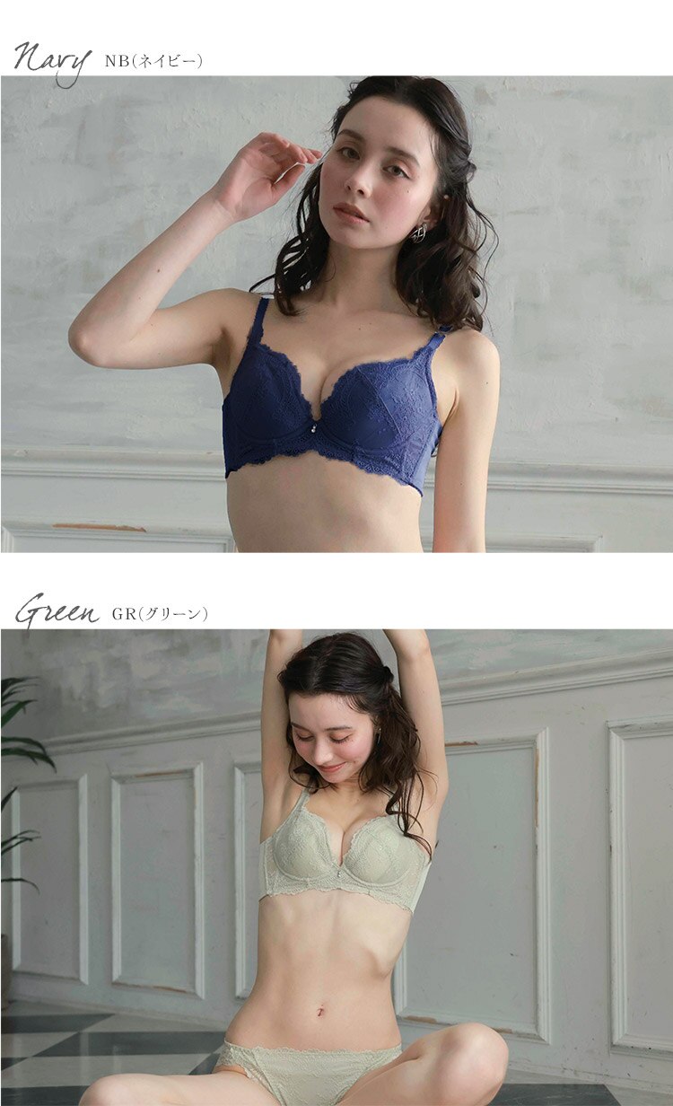 アンテシュクレ intesucre ナイス谷間ブラ ブラジャー単品 全8色 B-F