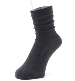 【ジュウナナドシー バイ ブロンドール/17℃ by Blondoll】 (ソックス)綿シルクソフトハイゲージ1×1リブ [3000円(税込)以上で送料無料]