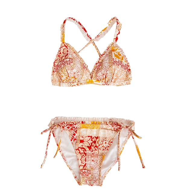 PEAK&PINE 水着 3点セット ビキニ 倒れる 美品 PEAK&PINE 水着 3点セット ビキニ 倒れる 美品