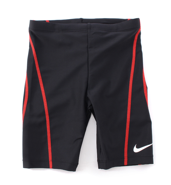 【サンアイリゾート サンアイミズギラクエン/San-ai Resort(三愛水着楽園)】 【NIKE】配色ライン入りロング丈スイムパンツ