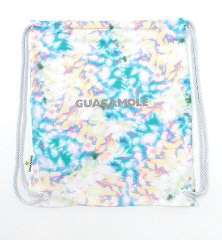 【ガカモレ/GUACAMOLE】 刺繍ロゴ入りぼかしプリントソフトバッグ [送料無料]