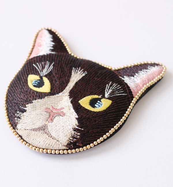 594円 【SALE/78%OFF】 カンカン KANKAN キャット刺繍ミラー ミックス 594円 【SALE/78%OFF】 カンカン KANKAN キャット刺繍ミラー ミックス