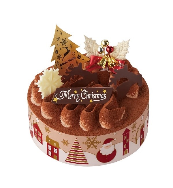 【ブールミッシュ】クリスマス・ショコラケーキ 5号