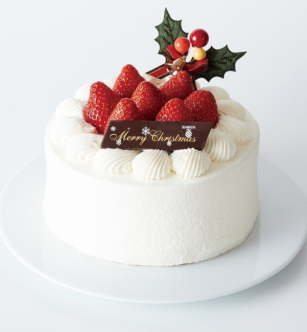 【京橋千疋屋】Xmas苺のショートケーキ5号