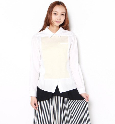 【カルチェラ】GOLDEN RATIO BLOUSE